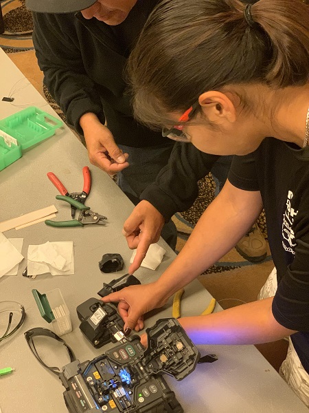 Mohawk Bootcamp fiber splicing