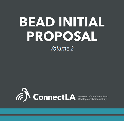 Louisiana Initial Proposal coversheet
