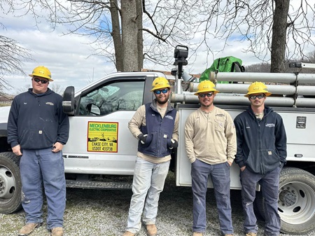 Mecklenburg Electric Cooperative crew