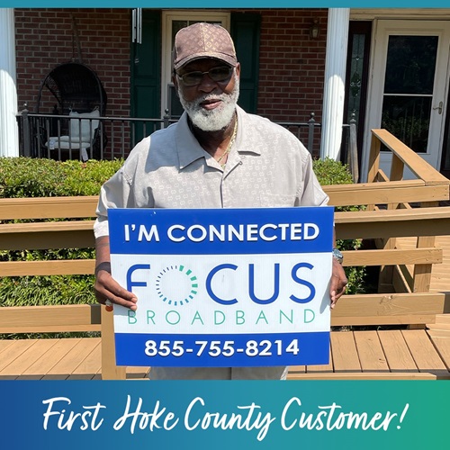 FOCUS Broadband happy subscriber