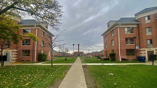 Kenfield Homes affordable housing complex in Buffalo