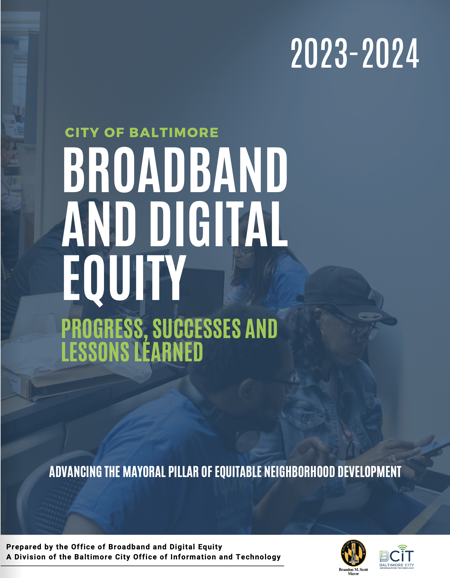 Coversheet of Baltimore Digital Equity plan cover sheet.png