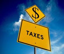 Tax sign
