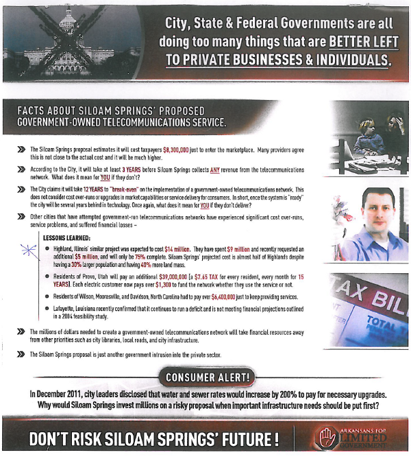 Siloam Springs Opposition