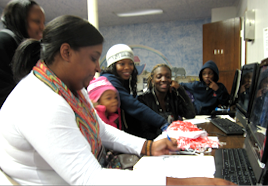 SPOT Kids at computers